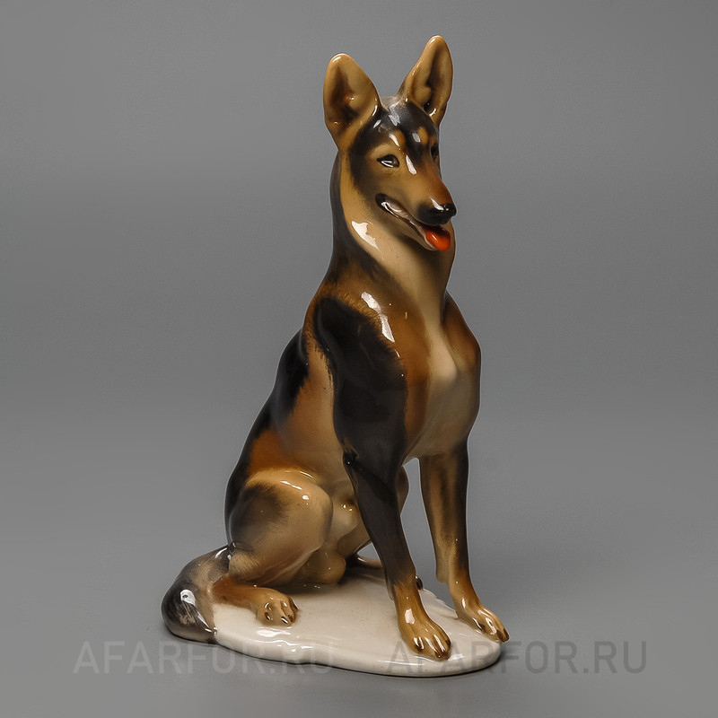 Фарфоровая статуэтка "Овчарка" Rosenthal Германия