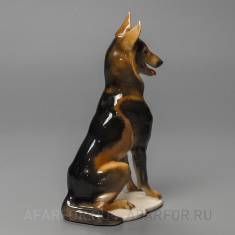Фарфоровая статуэтка "Овчарка" Rosenthal Германия