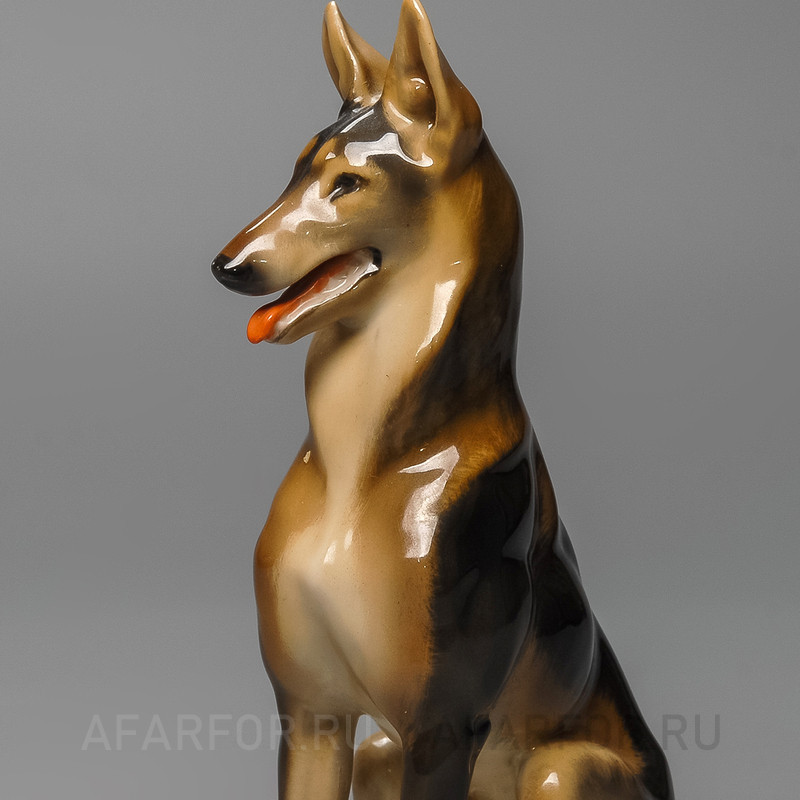 Фарфоровая статуэтка "Овчарка" Rosenthal Германия