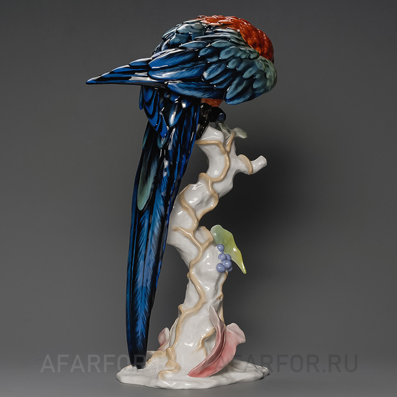 Фарфоровая статуэтка "Попугай Ара" Rosenthal Германия