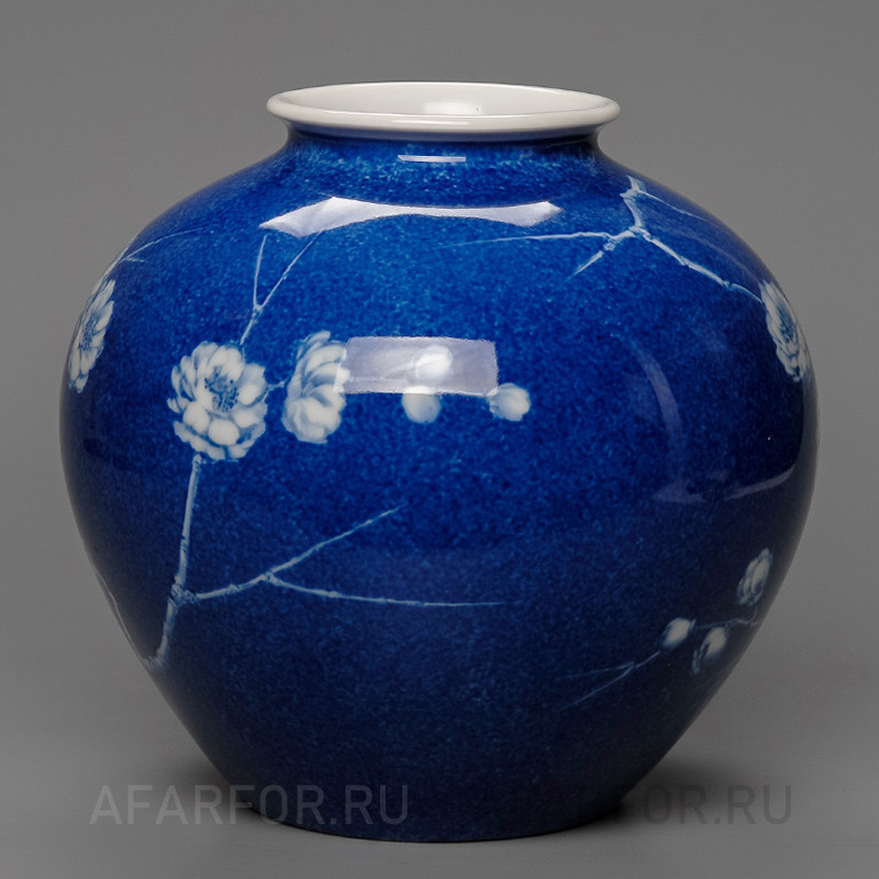 Фарфоровая ваза для цветов "Ветка Сакуры" Rosenthal Германия