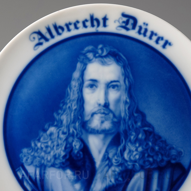 Декоративная тарелка "Albrecht Dürer 1528 - 1928" Rosenthal Германия