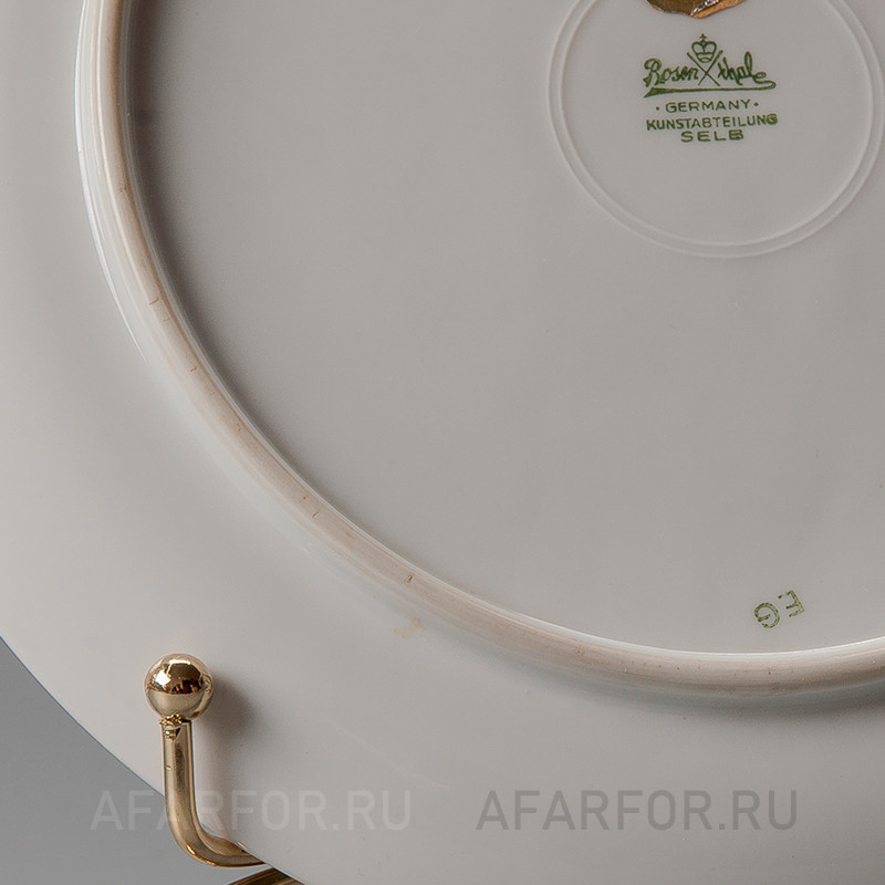 Декоративная тарелка "Рождество 1936" Rosenthal Германия