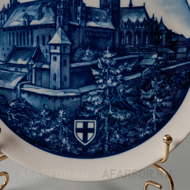 Декоративная тарелка "Рождество 1942" Rosenthal Германия
