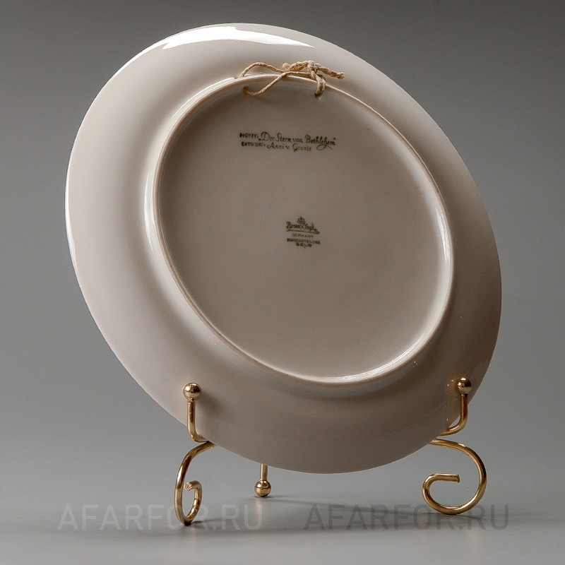 Декоративная тарелка "Рождество 1951" Rosenthal Германия