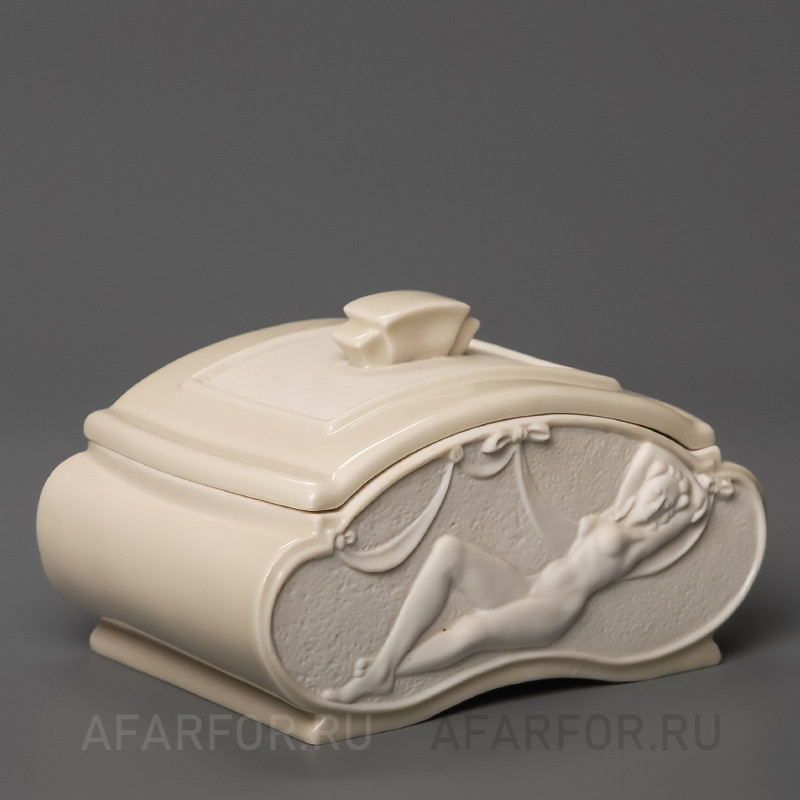 Фарфоровая шкатулка для украшений "Оливия" Rosenthal Германия