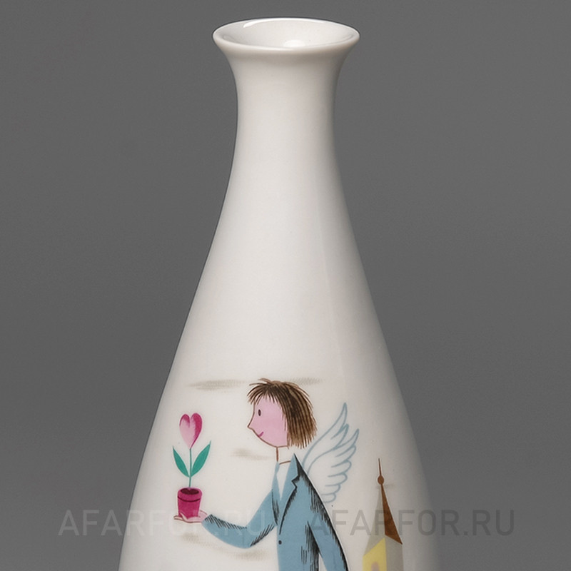 Фарфоровая ваза для цветов "Ангельская любовь" Rosenthal Германия
