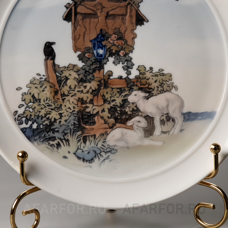 Декоративная тарелка "Пасха 1924" Rosenthal Германия