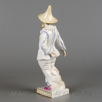 Фарфоровая статуэтка "Пальяццо" Meissen Германия (арт. 1447-2, фото №17418)