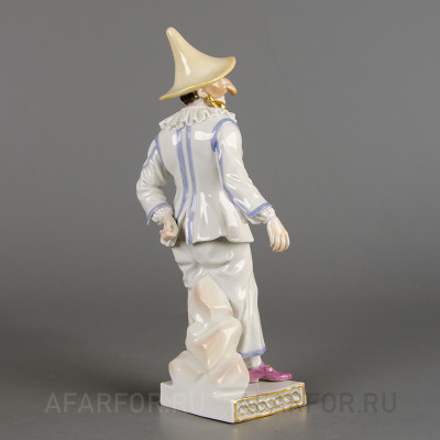 Фарфоровая статуэтка "Пальяццо" Meissen Германия (арт. 1447-2, фото №17421)