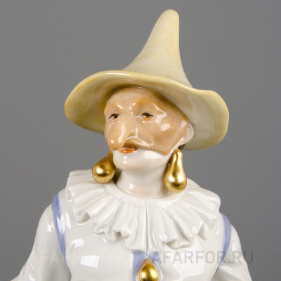 Фарфоровая статуэтка "Пальяццо" Meissen Германия (арт. 1447-2, фото №17422)