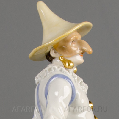 Фарфоровая статуэтка "Пальяццо" Meissen Германия (арт. 1447-2, фото №17423)