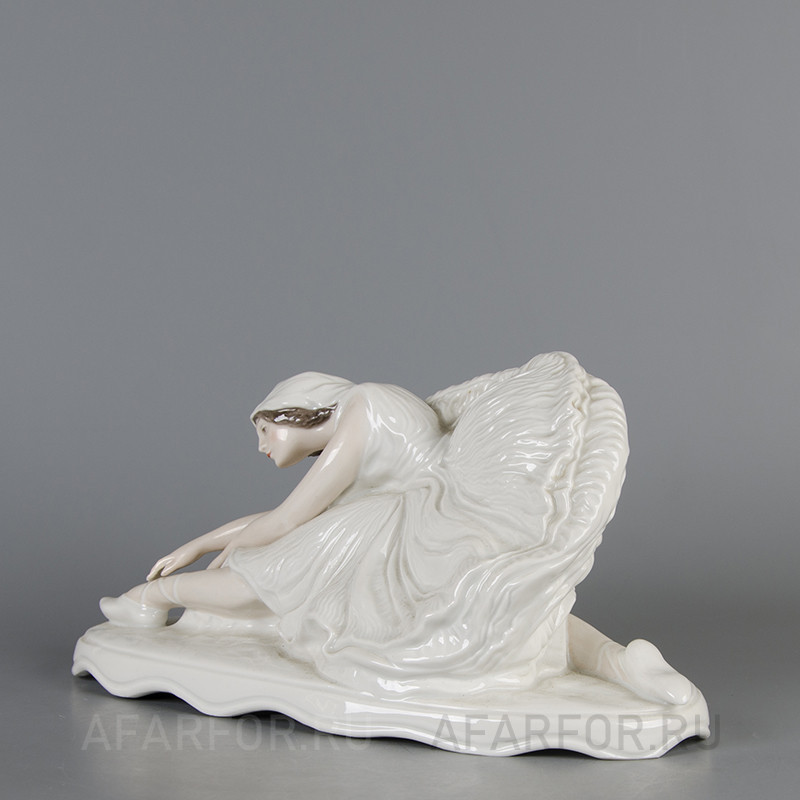 Фарфоровая статуэтка «Умирающий лебедь» Rosenthal Германия