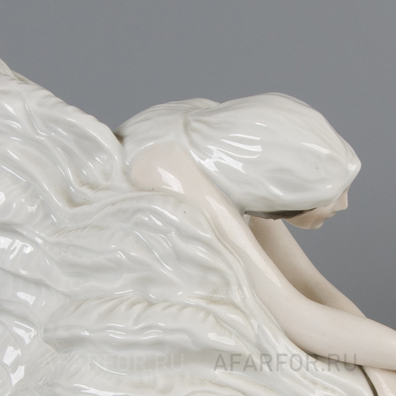 Фарфоровая статуэтка «Умирающий лебедь» Rosenthal Германия