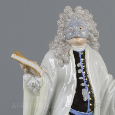 Фарфоровая статуэтка "Адвокат" Meissen Германия (арт. 1660-2, фото №17700)