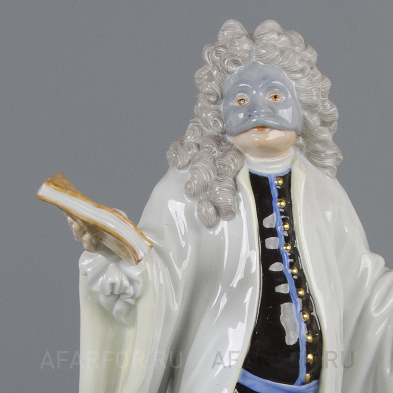 Фарфоровая статуэтка «Адвокат» Meissen Германия