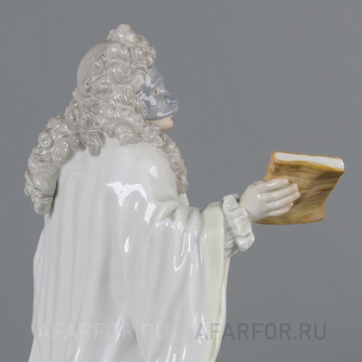 Фарфоровая статуэтка "Адвокат" Meissen Германия (арт. 1660-2, фото №17703)