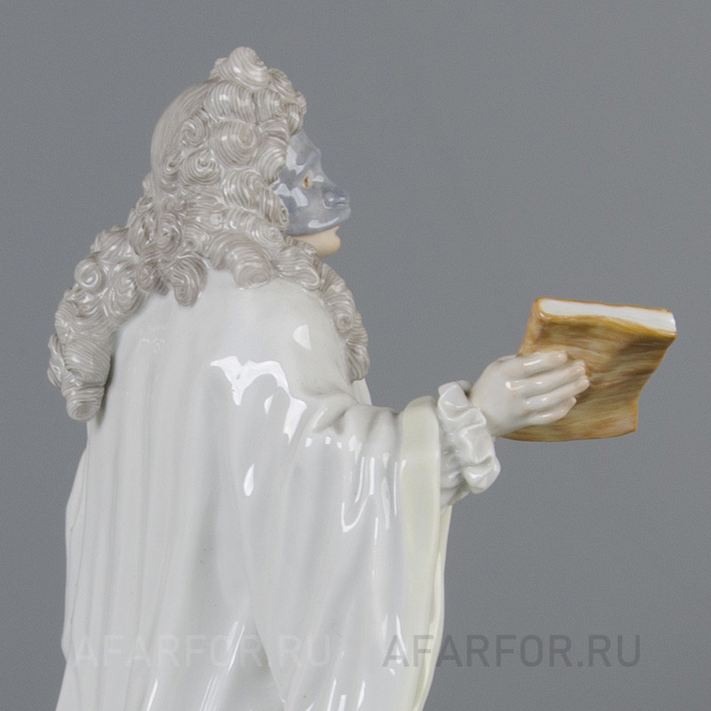 Фарфоровая статуэтка «Адвокат» Meissen Германия