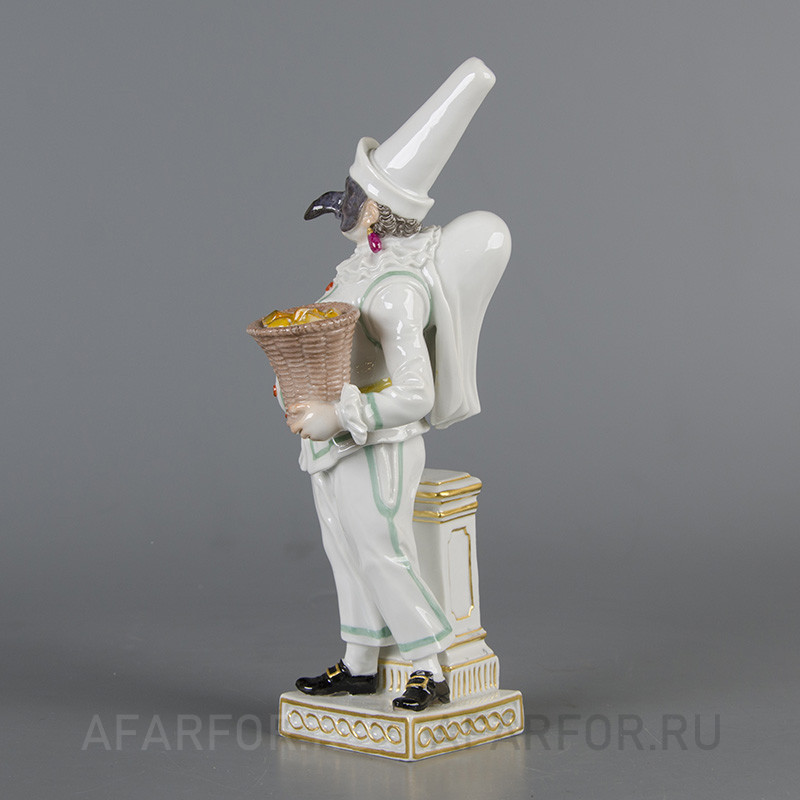 Фарфоровая статуэтка «Пульчинелла» Meissen Германия