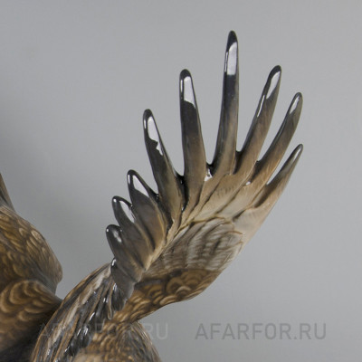 Фарфоровая статуэтка "Орёл на вершине скалы" Rosenthal Германия