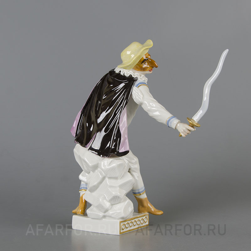Фарфоровая статуэтка «Ковьелло» Meissen Германия