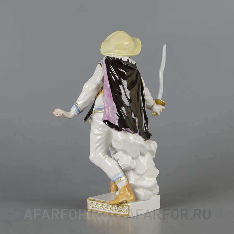 Фарфоровая статуэтка «Ковьелло» Meissen Германия