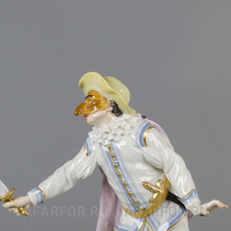 Фарфоровая статуэтка «Ковьелло» Meissen Германия