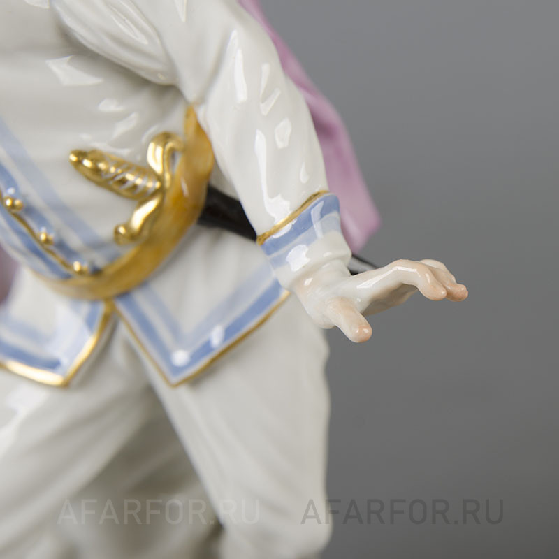 Фарфоровая статуэтка «Ковьелло» Meissen Германия