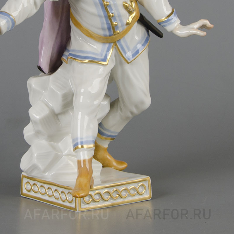 Фарфоровая статуэтка «Ковьелло» Meissen Германия