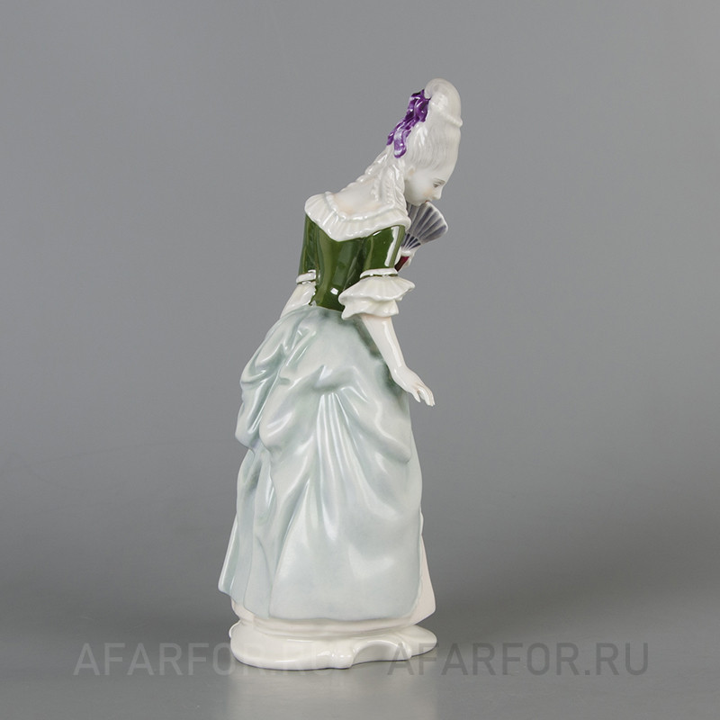 Фарфоровая статуэтка «Дама с веером» Rosenthal Германия