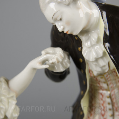 Фарфоровая статуэтка "Приятная встреча" Rosenthal Германия (фото №18103)