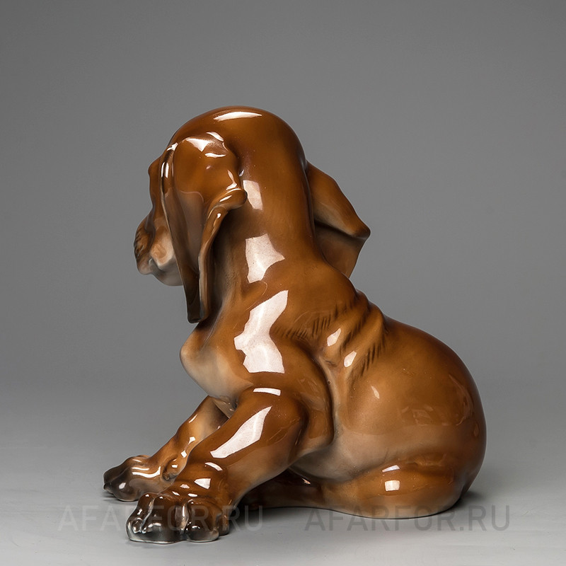Фарфоровая статуэтка "Такса" Rosenthal Германия