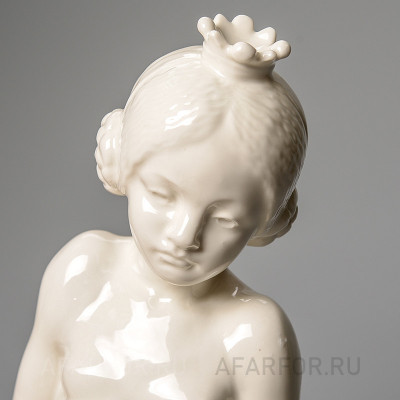 Фарфоровая статуэтка "Обнажённая царевна-лягушка" Rosenthal Германия (фото №18270)
