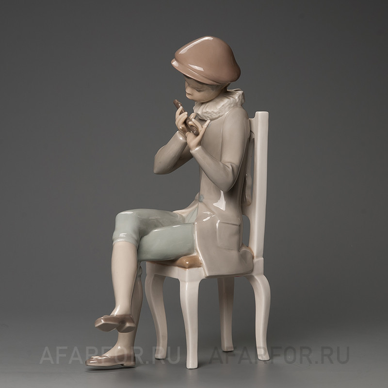 Фарфоровая статуэтка "Флейтист" Lladro Испания
