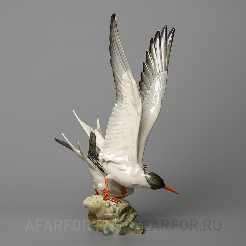Фарфоровая статуэтка «Крачки. Морские ласточки» Hutschenreuther Германия