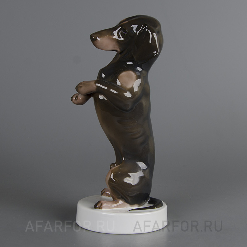 Фарфоровая статуэтка "Такса" Rosenthal Германия