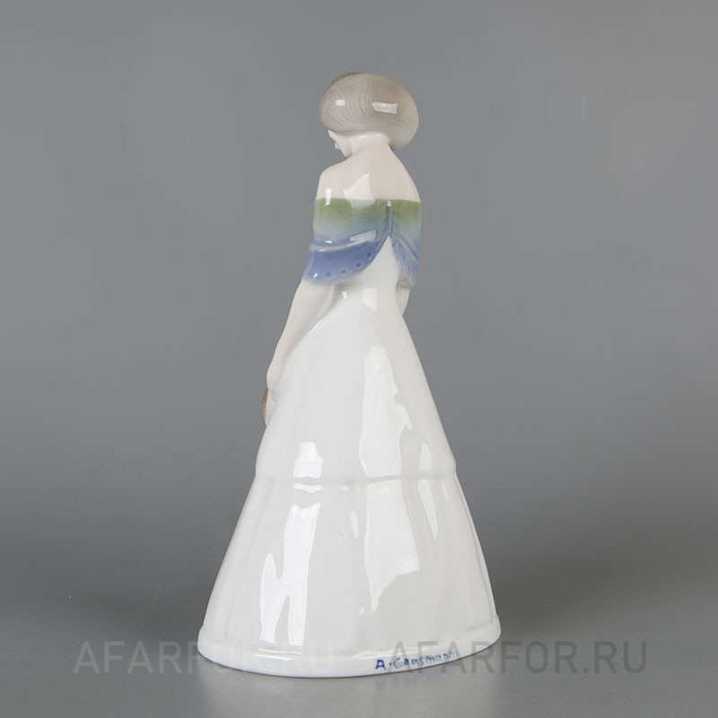 Фарфоровая статуэтка "Девушка c ребёнком" Rosenthal Германия