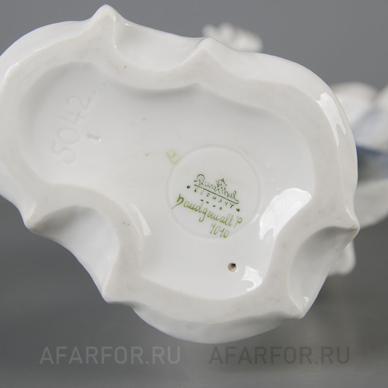 Фарфоровая статуэтка «Скрипач Ганс» Rosenthal Германия