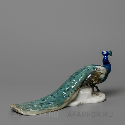 Фарфоровая статуэтка "Павлин" Karl Ens Германия (арт. 2049-3, фото №19474)