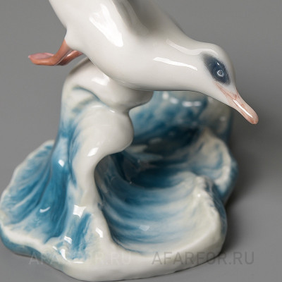 Фарфоровая статуэтка "Чайка над волнами" Rosenthal Германия (арт. 2054-3, фото №19522)