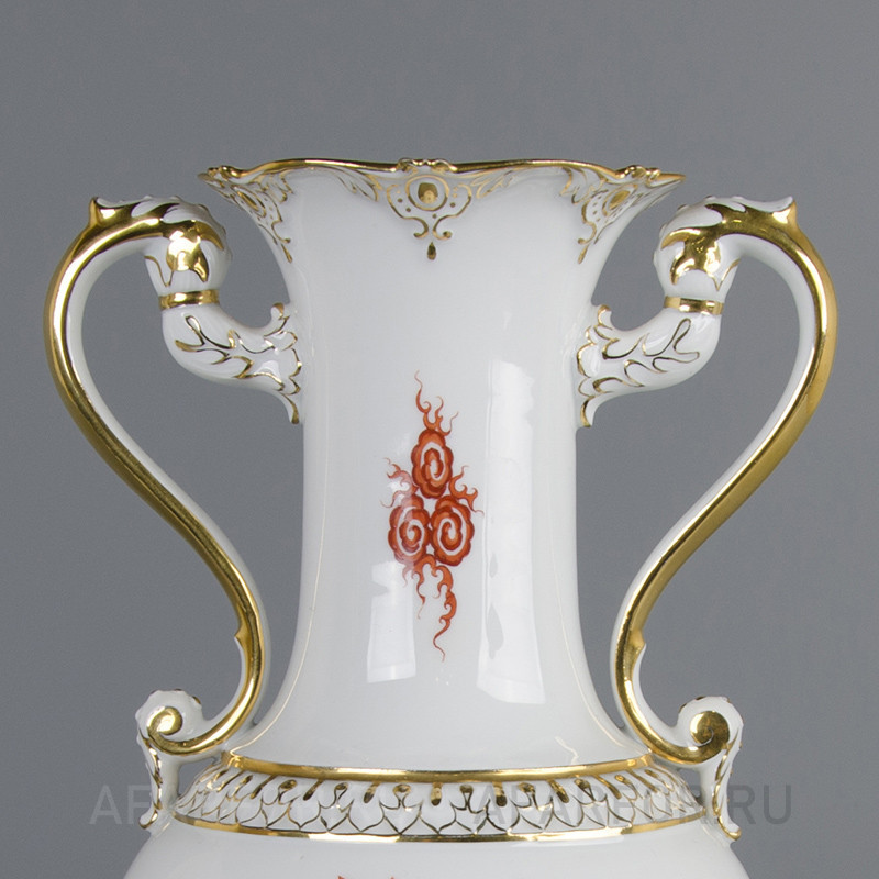 Фарфоровая ваза для цветов «Дракон» Meissen Германия