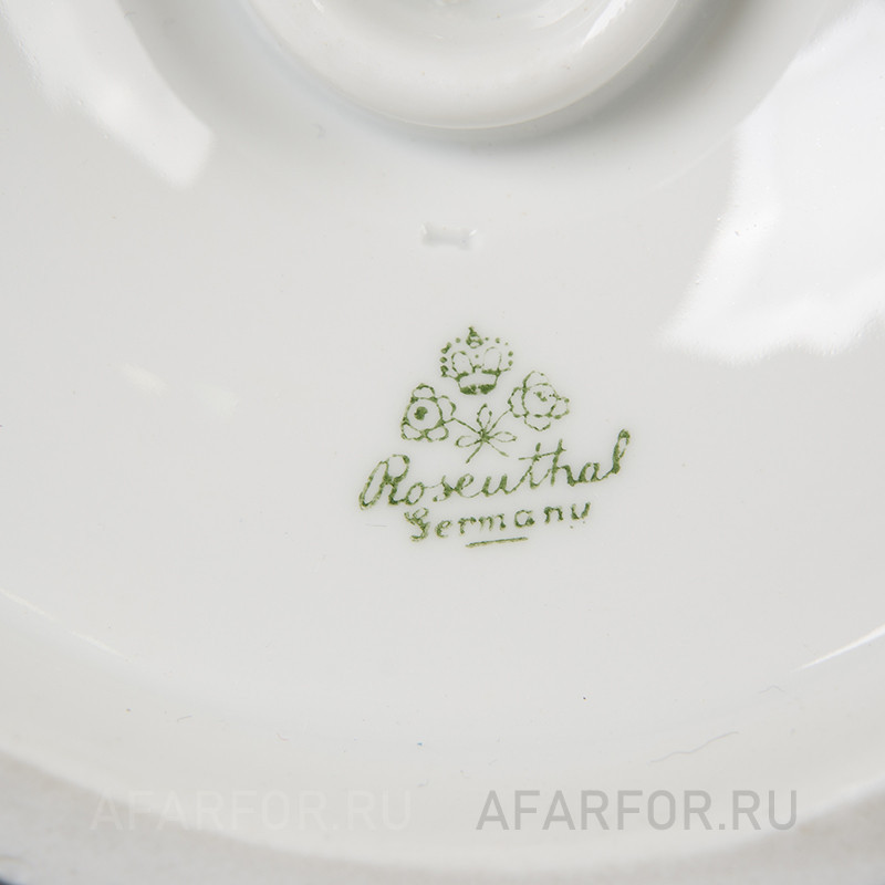 Фарфоровая статуэтка «Обнажённая на шаре» Rosenthal Германия