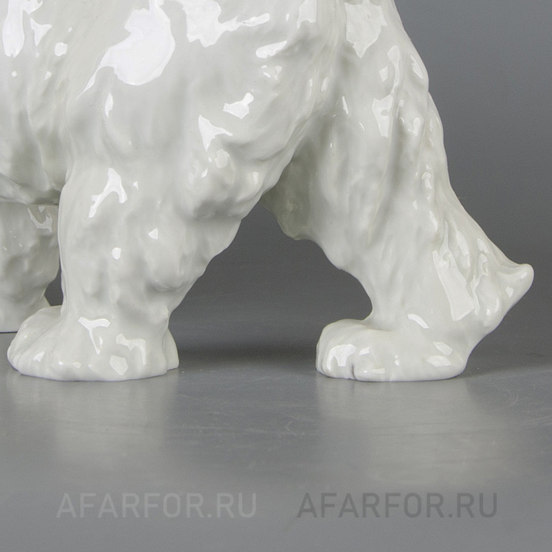Фарфоровая статуэтка «Белый Медведь» Meissen Германия