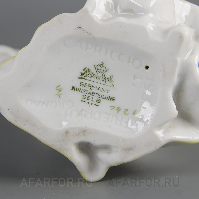 Фарфоровая статуэтка «Capriccio» Rosenthal Германия