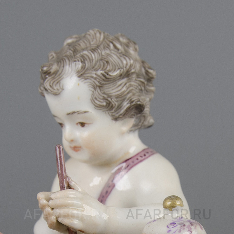 Фарфоровая статуэтка «Аллегория огня» Meissen Германия