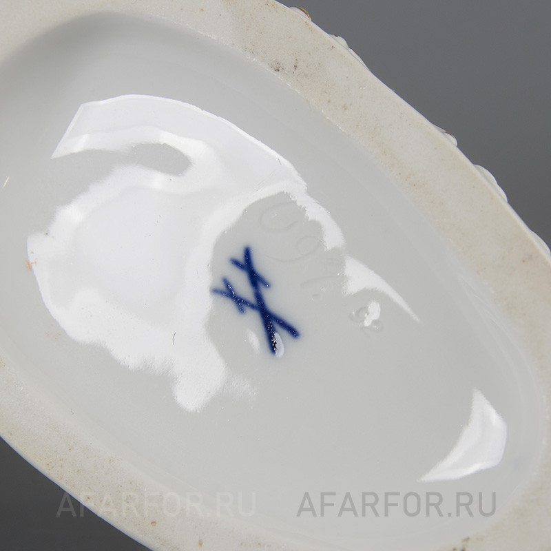 Фарфоровая статуэтка «Аллегория огня» Meissen Германия