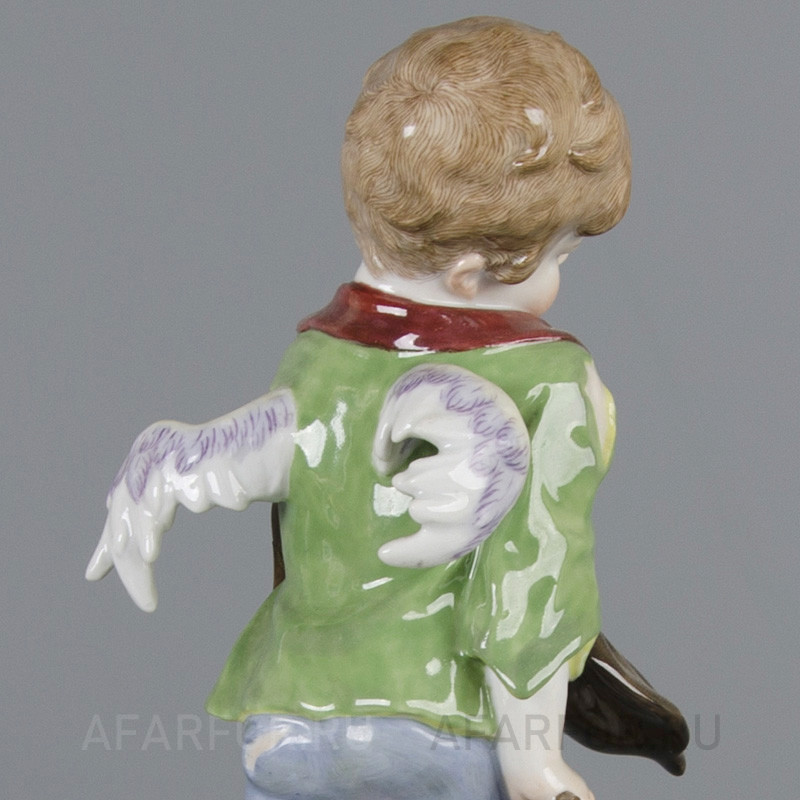 Фарфоровая статуэтка «Амур попрошайка» Meissen Германия