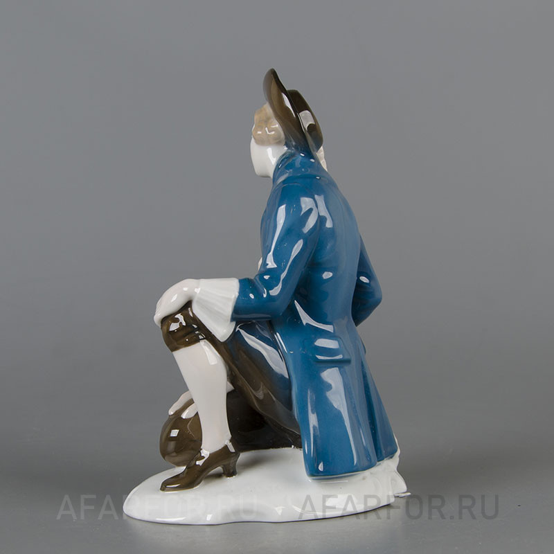 Фарфоровая статуэтка «Дама с собакой» Rosenthal Германия