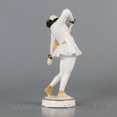 Фарфоровая статуэтка "Пьеро с мандолиной" Hutschenreuther Германия (арт. 1915-2, фото №21130)