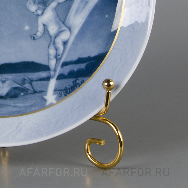 Декоративная тарелка «Рождество 1912» Rosenthal Германия